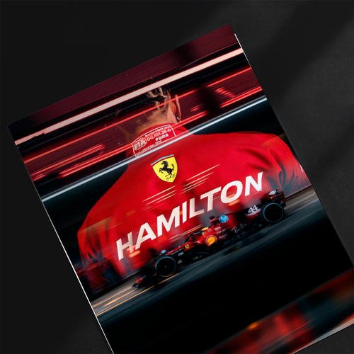 Lewis Hamilton #1 | F1 Racing | Sports Poster