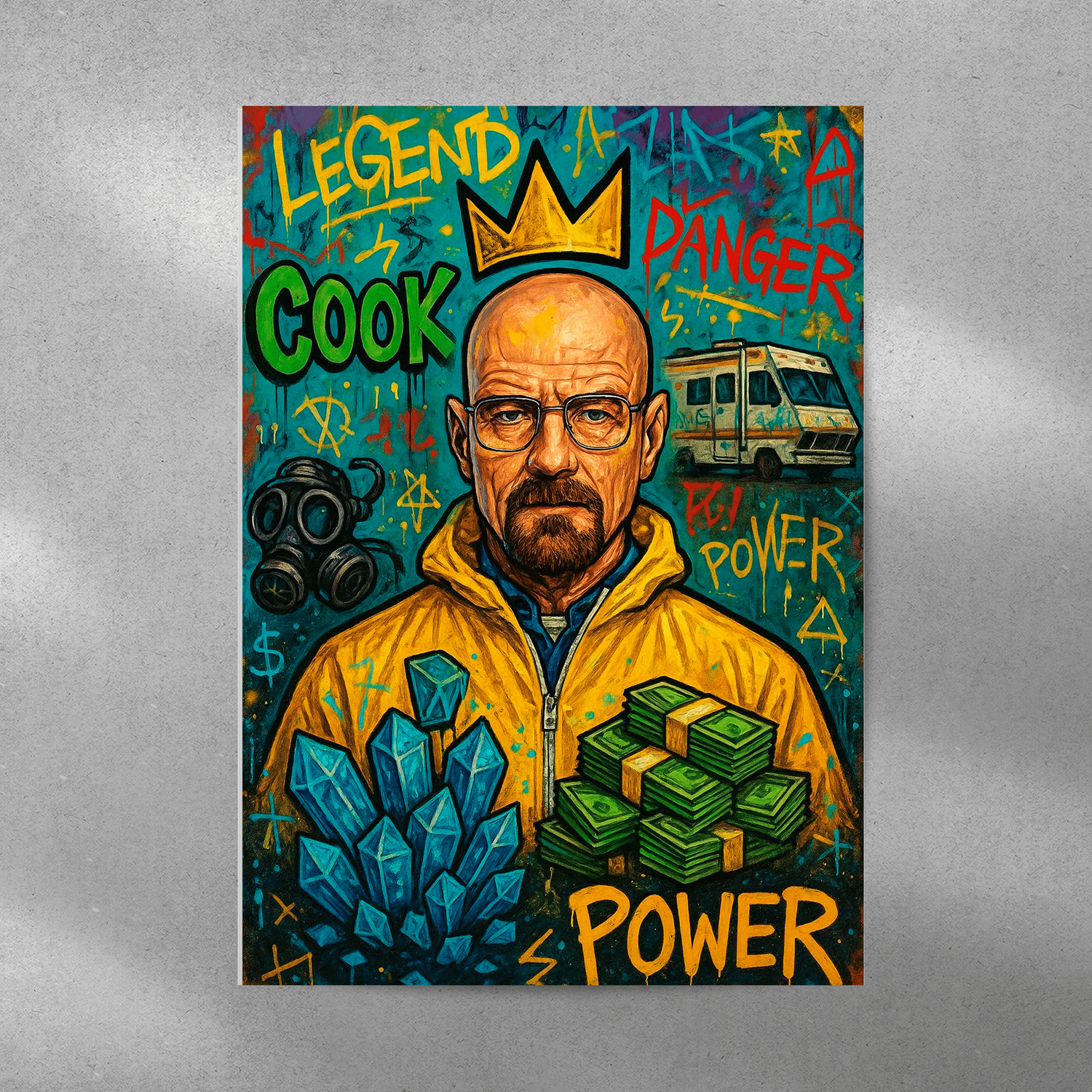 Walter #1 | Breaking Bad | Netflix | Series Poster